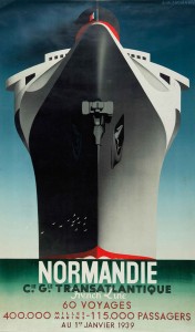 Le paquebot de Cassandre pour la Compagnie Générale Transatlantique (1935) : tout l'imaginaire d'une époque