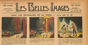 Les champignons géants souterrains chez G.Ri ("Dans les entrailles de la terre", octobre 1907) qui rappellent...