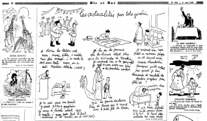 Un peu de géopolitique par Toto Guérin : Hitler, Mussolini, Chamberlain et Daladier. Mais pourquoi donc les Français n'achètent pas de bonbons anglais alors qu'ils sont d'accord avec eux ?